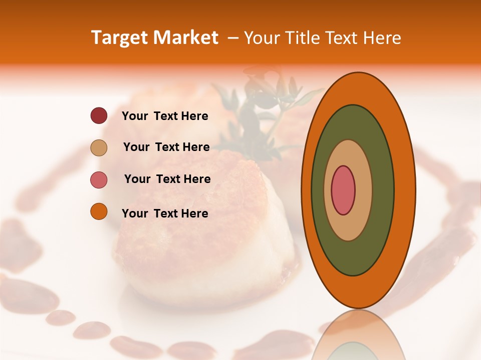 Baked Scallops PowerPoint Template