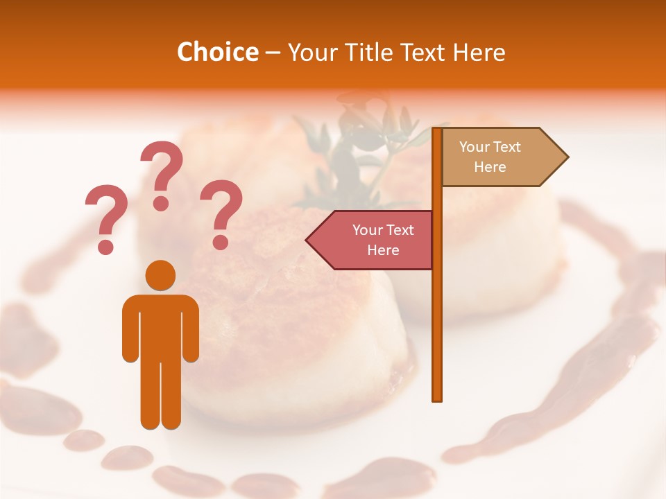 Baked Scallops PowerPoint Template