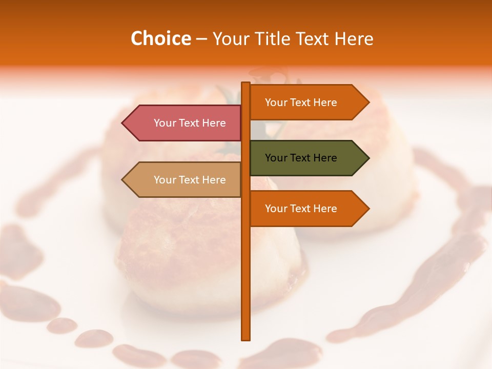 Baked Scallops PowerPoint Template