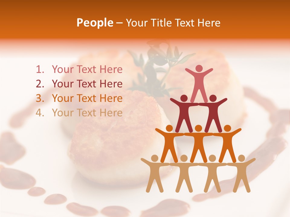 Baked Scallops PowerPoint Template
