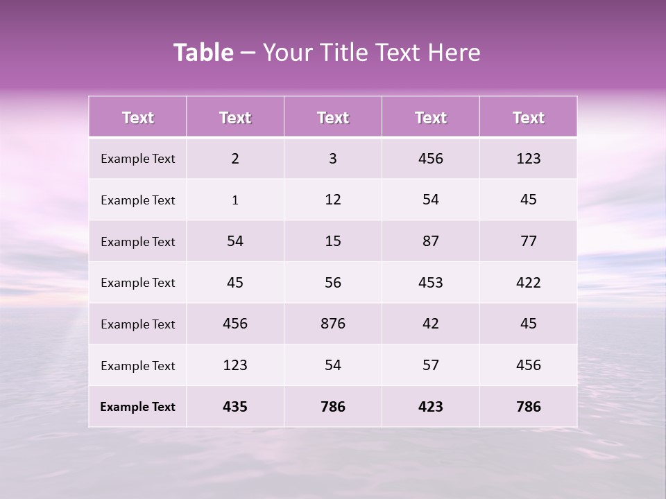 An Illustration Of Sun Shining Through The Clouds PowerPoint Template