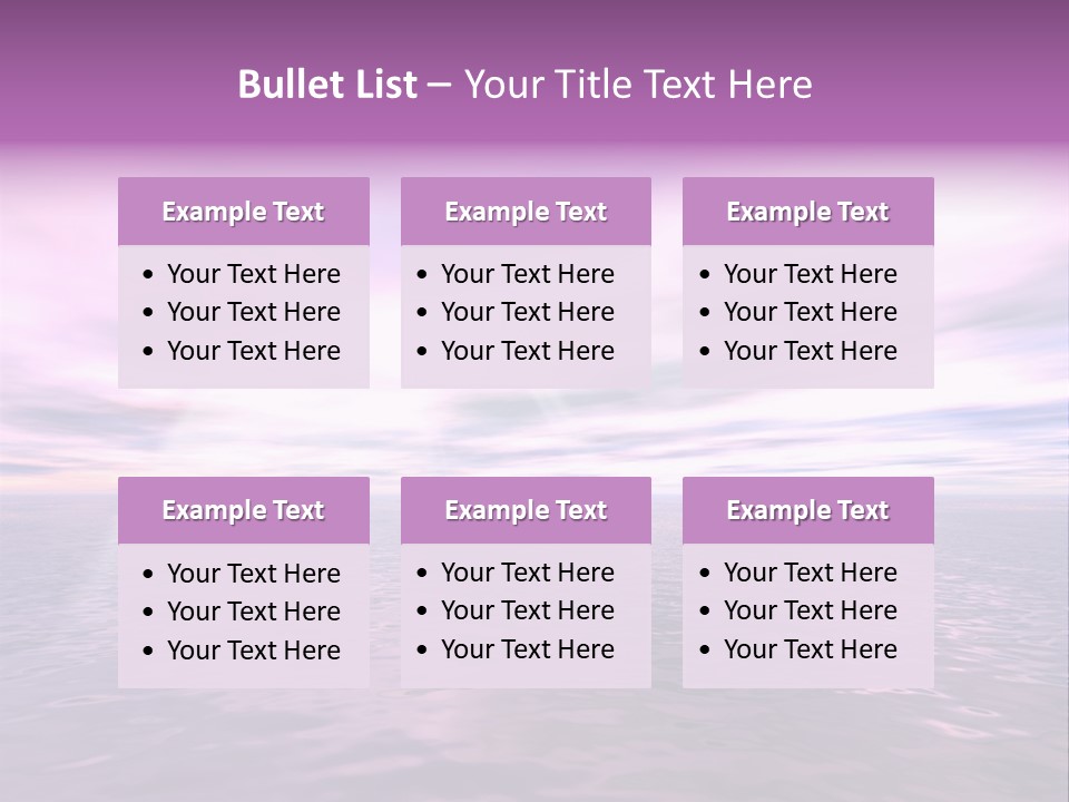 An Illustration Of Sun Shining Through The Clouds PowerPoint Template