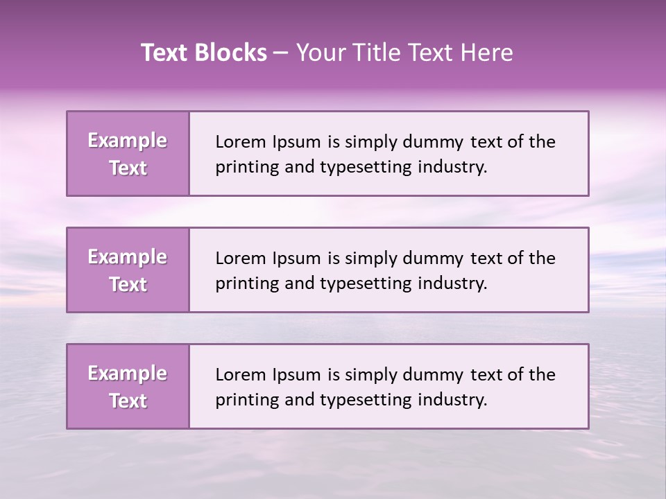 An Illustration Of Sun Shining Through The Clouds PowerPoint Template