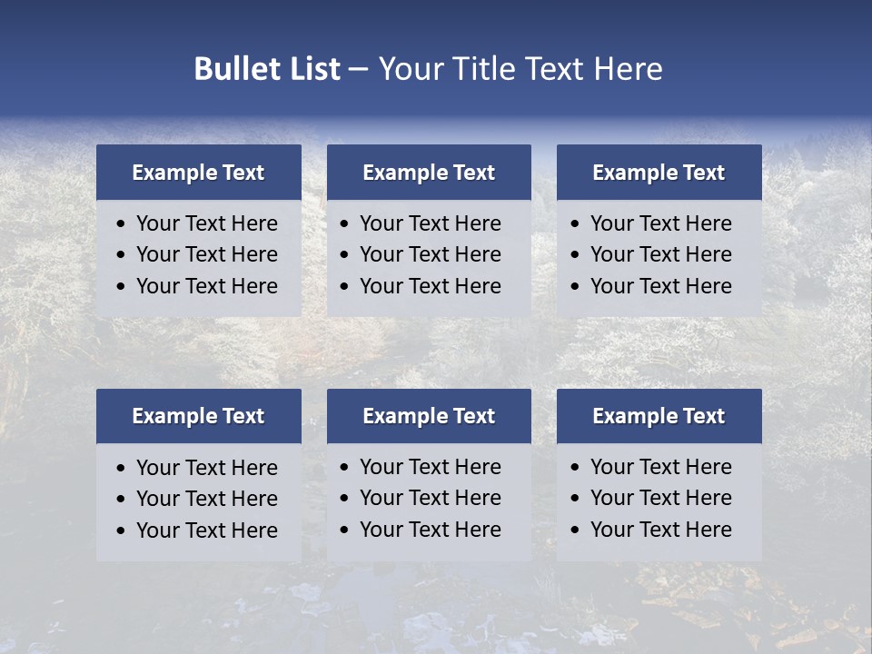 Winter Wonderland, A Stunning Bright Decembers Day With Ice On The River And Mists And Frost On The Trees And The Light Almost Creating A 3D Effect At Starwood In Northumberland, England PowerPoint Template