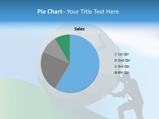 Difficult Business Task. Conceptual Piece, A Very Difficult Task In Business. Raster Version PowerPoint Template