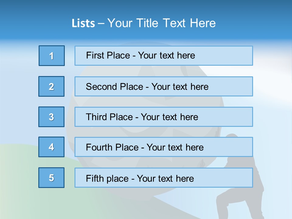 Difficult Business Task. Conceptual Piece, A Very Difficult Task In Business. Raster Version PowerPoint Template