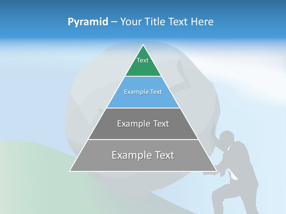 Difficult Business Task. Conceptual Piece, A Very Difficult Task In Business. Raster Version PowerPoint Template