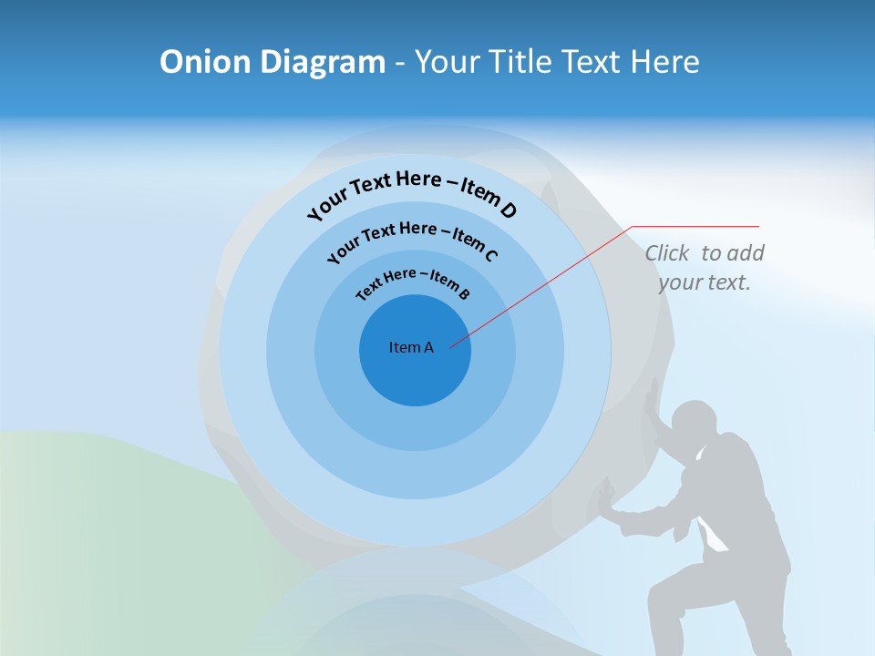 Difficult Business Task. Conceptual Piece, A Very Difficult Task In Business. Raster Version PowerPoint Template