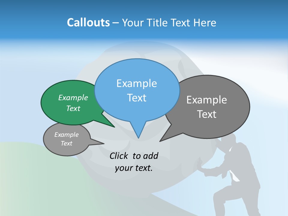 Difficult Business Task. Conceptual Piece, A Very Difficult Task In Business. Raster Version PowerPoint Template