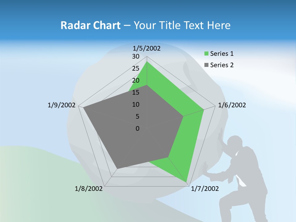 Difficult Business Task. Conceptual Piece, A Very Difficult Task In Business. Raster Version PowerPoint Template