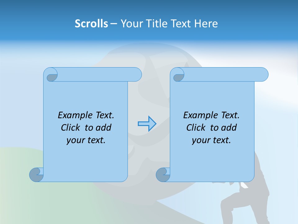 Difficult Business Task. Conceptual Piece, A Very Difficult Task In Business. Raster Version PowerPoint Template