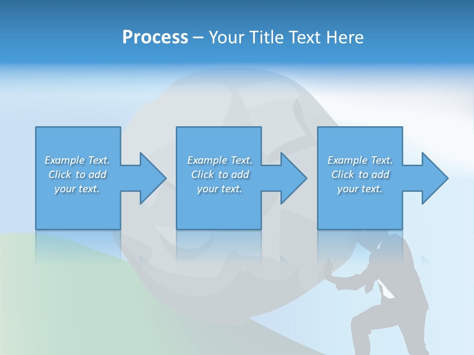 Difficult Business Task. Conceptual Piece, A Very Difficult Task In Business. Raster Version PowerPoint Template