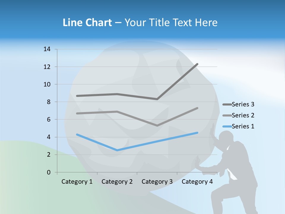 Difficult Business Task. Conceptual Piece, A Very Difficult Task In Business. Raster Version PowerPoint Template