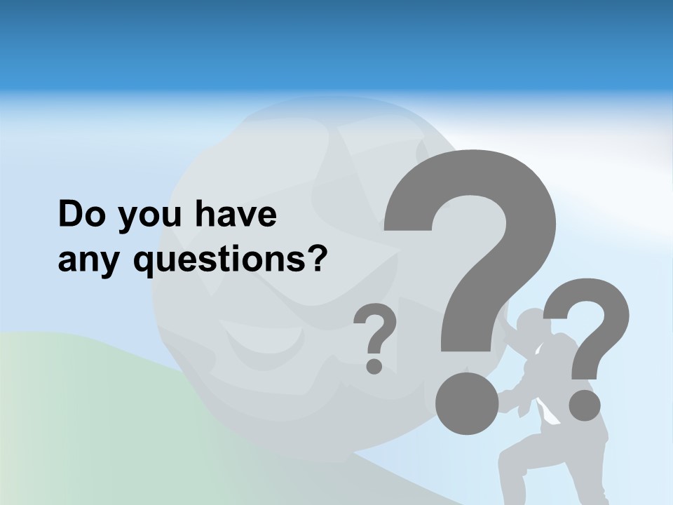 Difficult Business Task. Conceptual Piece, A Very Difficult Task In Business. Raster Version PowerPoint Template