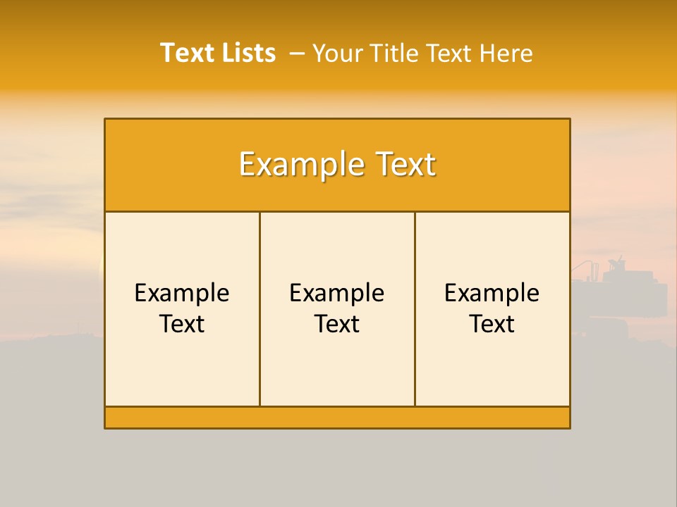 Stock Image Of Earth Mover Trying To Get A Last Load Before The Storm PowerPoint Template