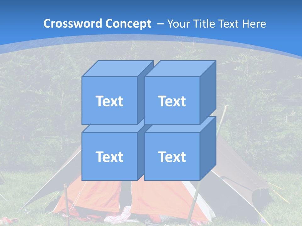 Camping In Summer PowerPoint Template