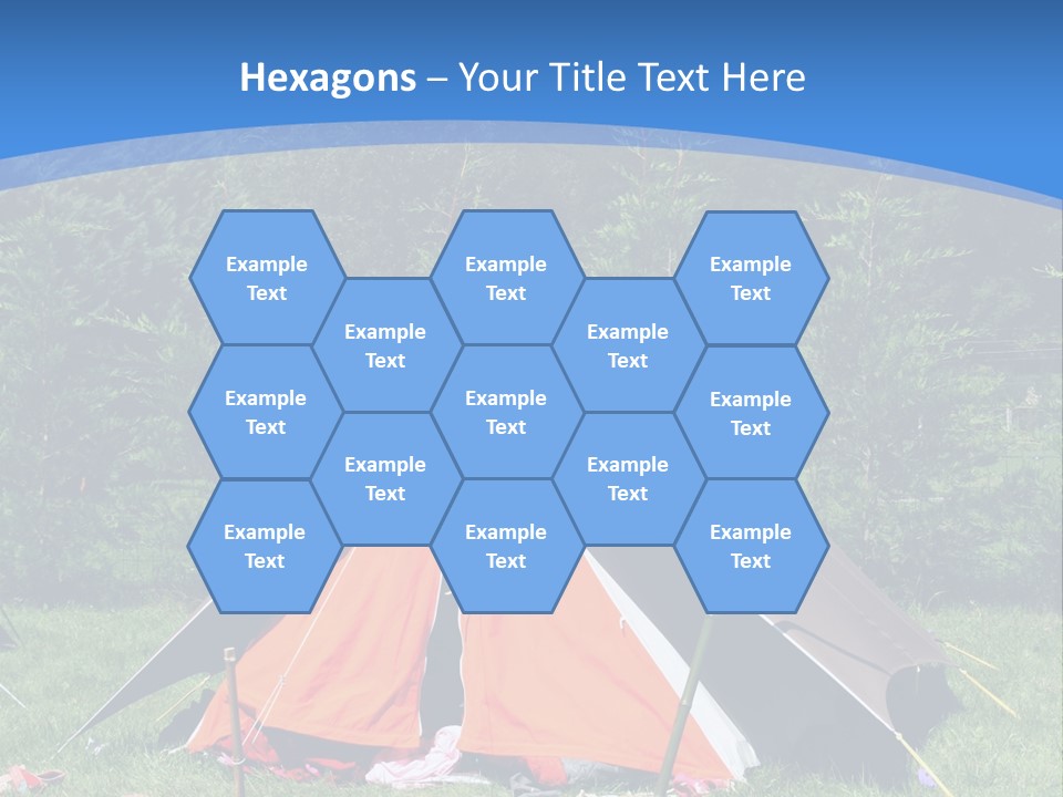 Camping In Summer PowerPoint Template