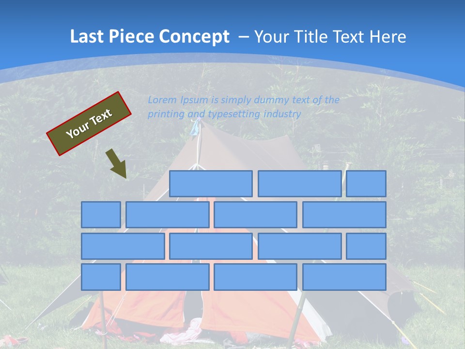 Camping In Summer PowerPoint Template