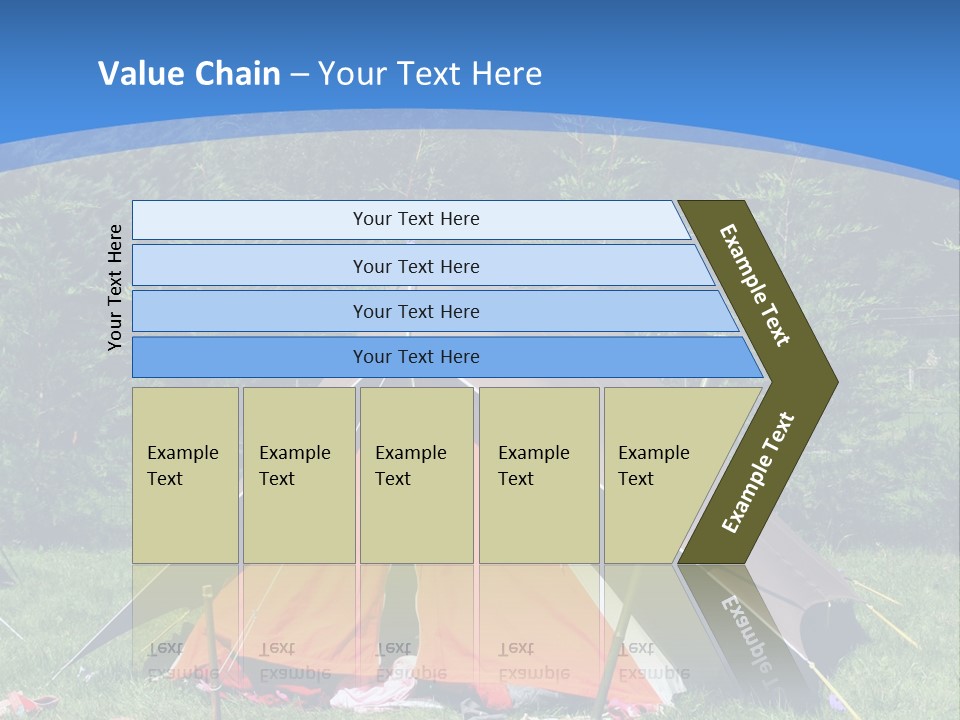 Camping In Summer PowerPoint Template