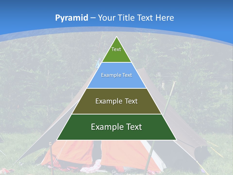 Camping In Summer PowerPoint Template