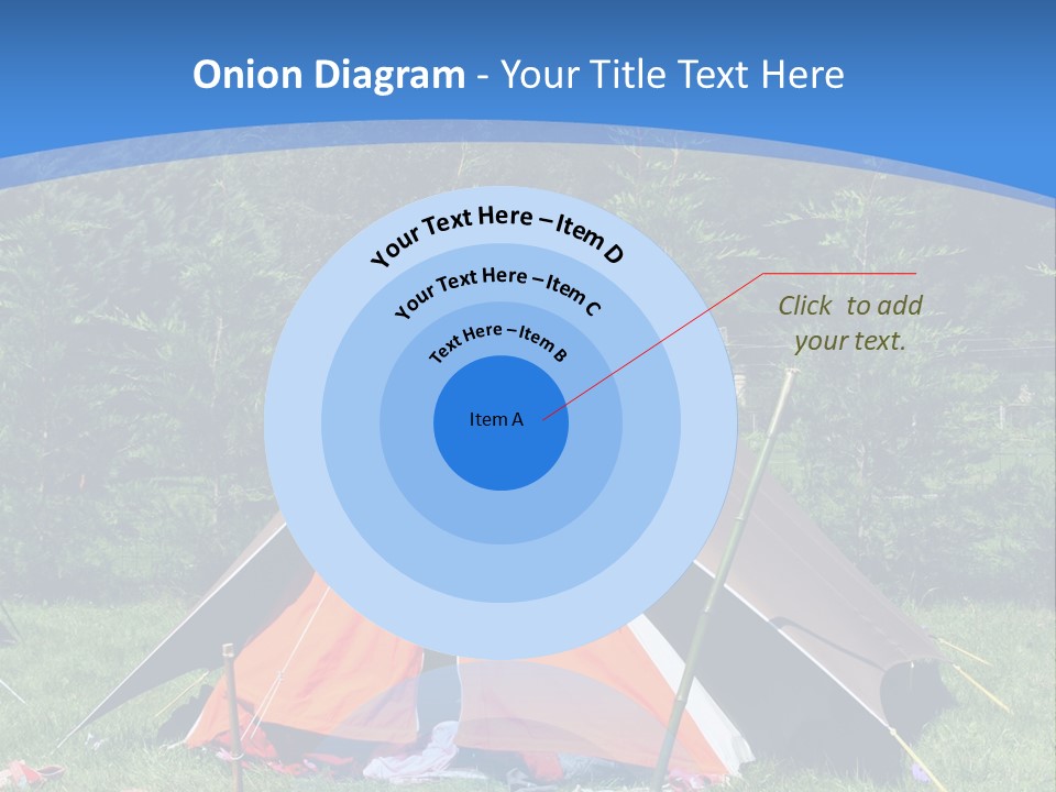 Camping In Summer PowerPoint Template