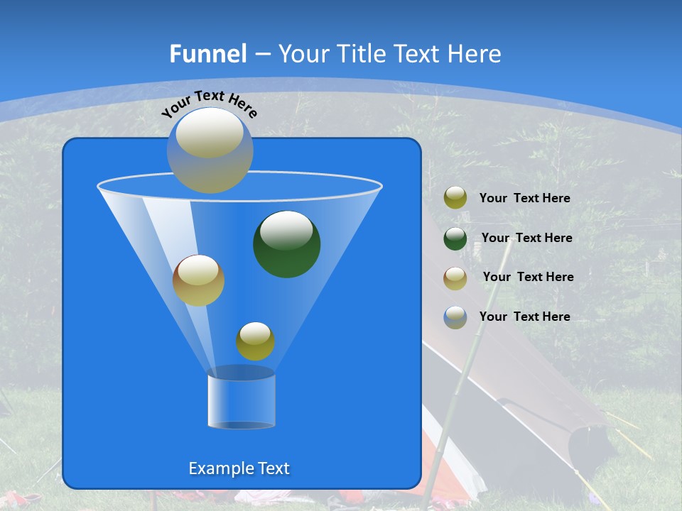 Camping In Summer PowerPoint Template