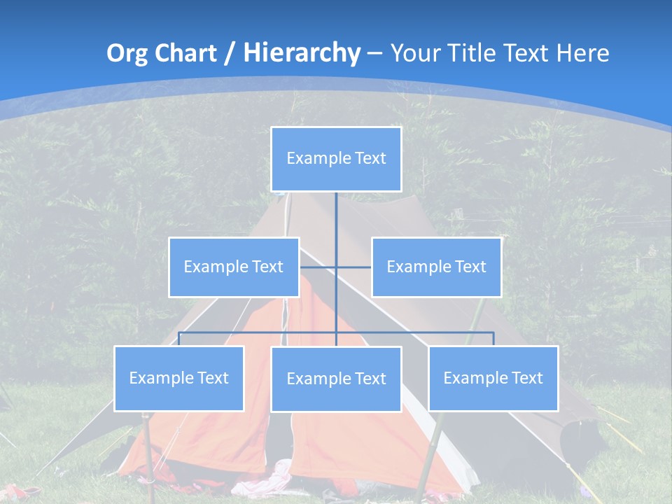 Camping In Summer PowerPoint Template