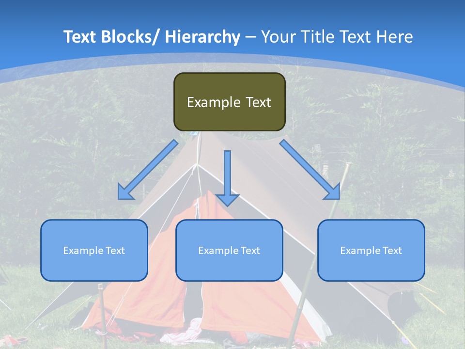 Camping In Summer PowerPoint Template