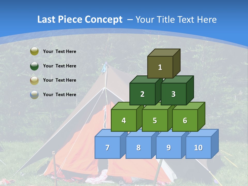 Camping In Summer PowerPoint Template