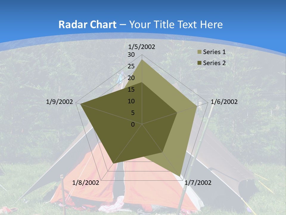 Camping In Summer PowerPoint Template