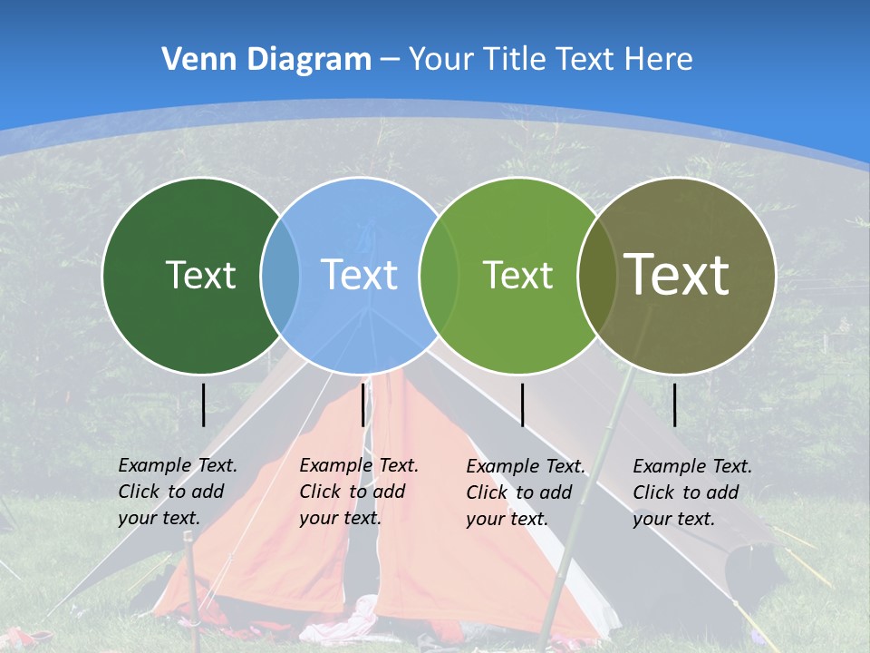 Camping In Summer PowerPoint Template