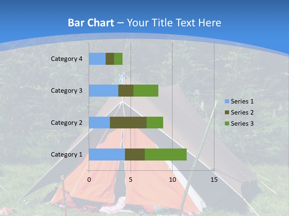Camping In Summer PowerPoint Template