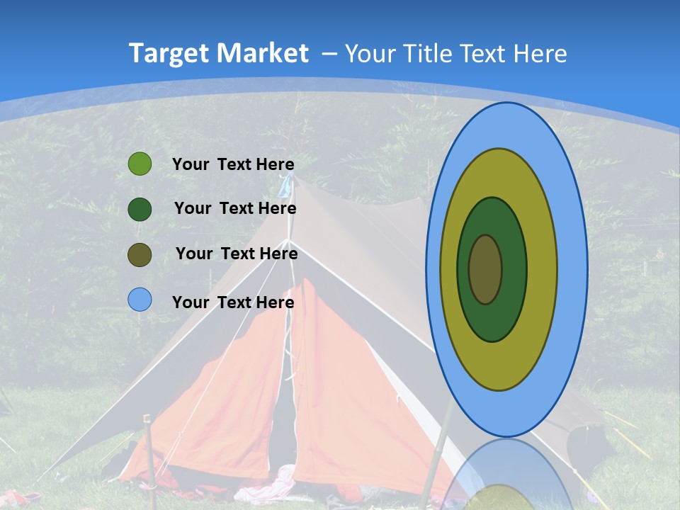 Camping In Summer PowerPoint Template