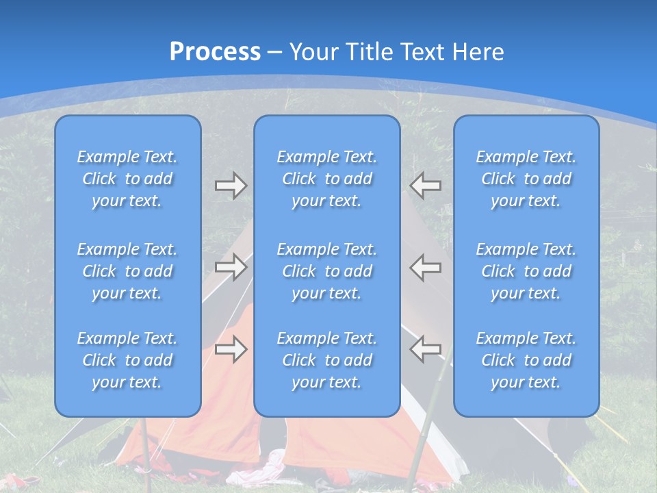 Camping In Summer PowerPoint Template