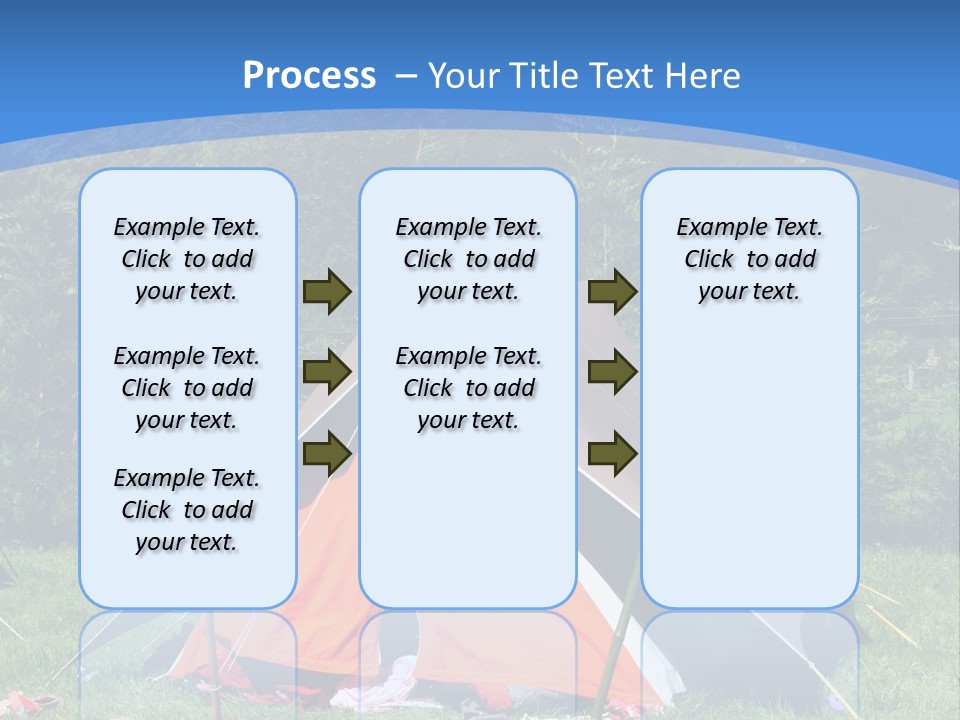 Camping In Summer PowerPoint Template
