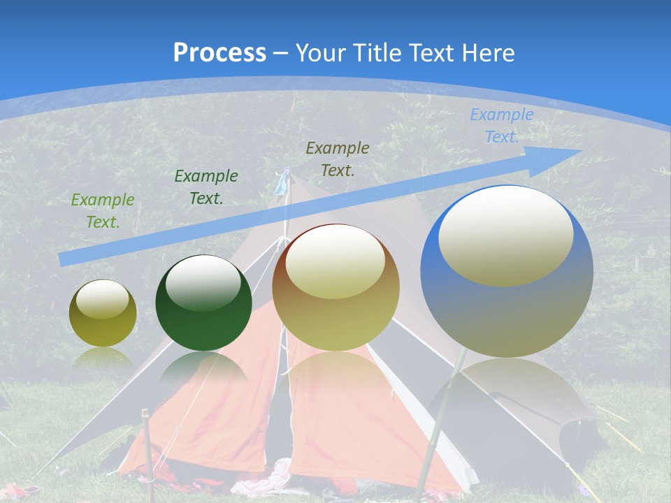 Camping In Summer PowerPoint Template
