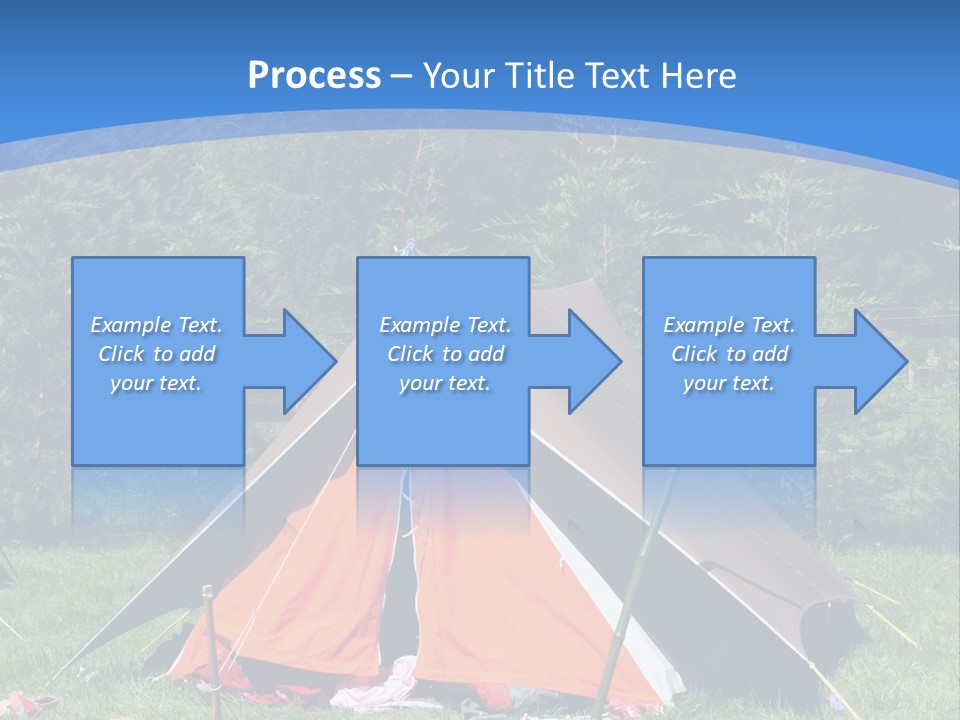 Camping In Summer PowerPoint Template