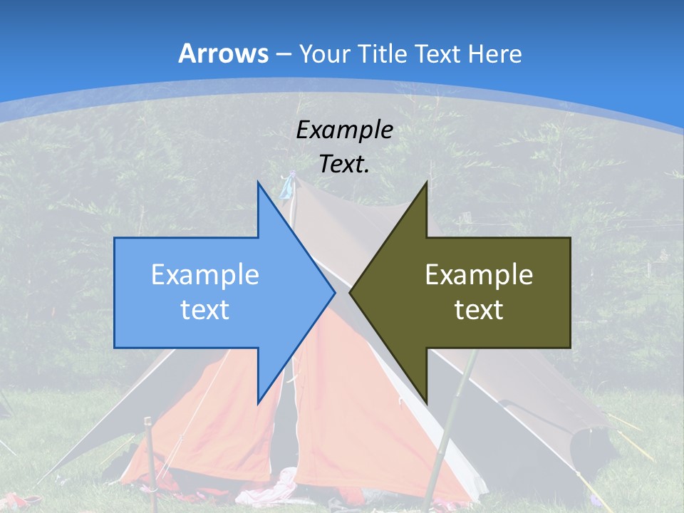 Camping In Summer PowerPoint Template