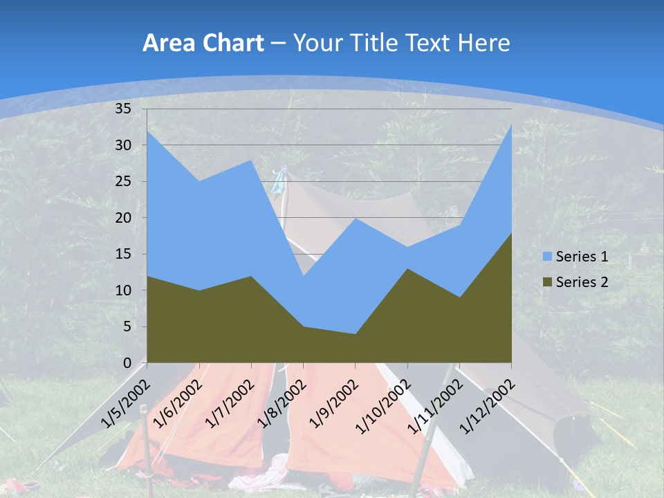 Camping In Summer PowerPoint Template
