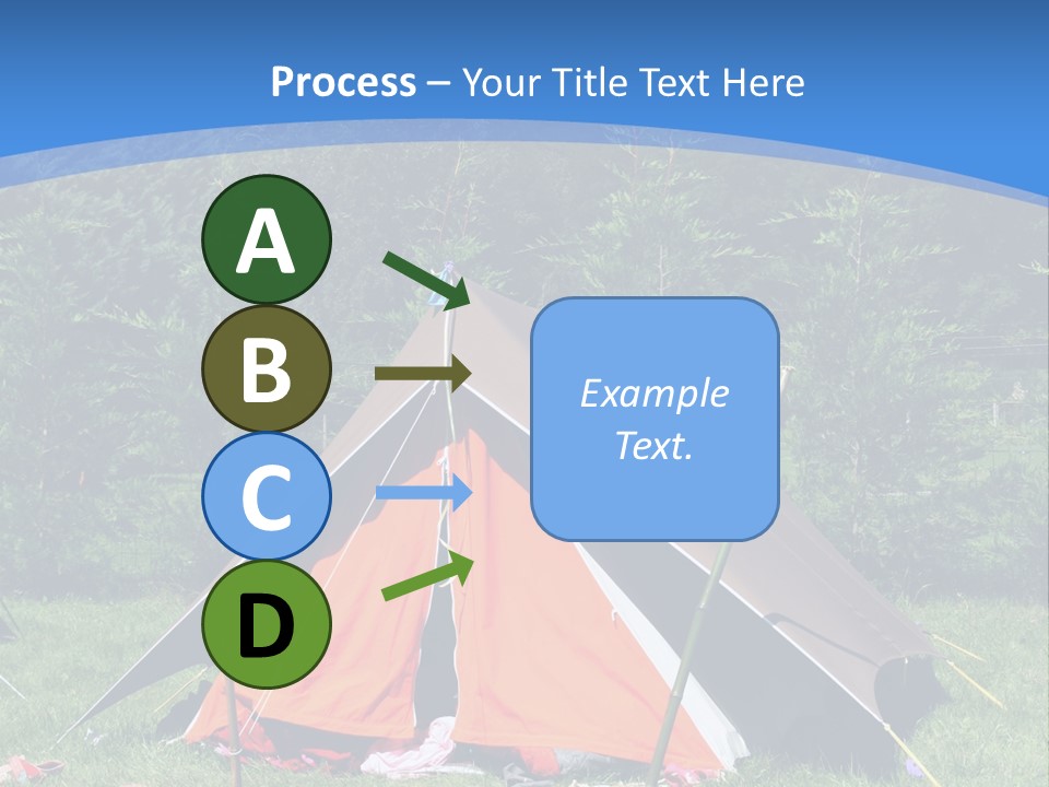 Camping In Summer PowerPoint Template