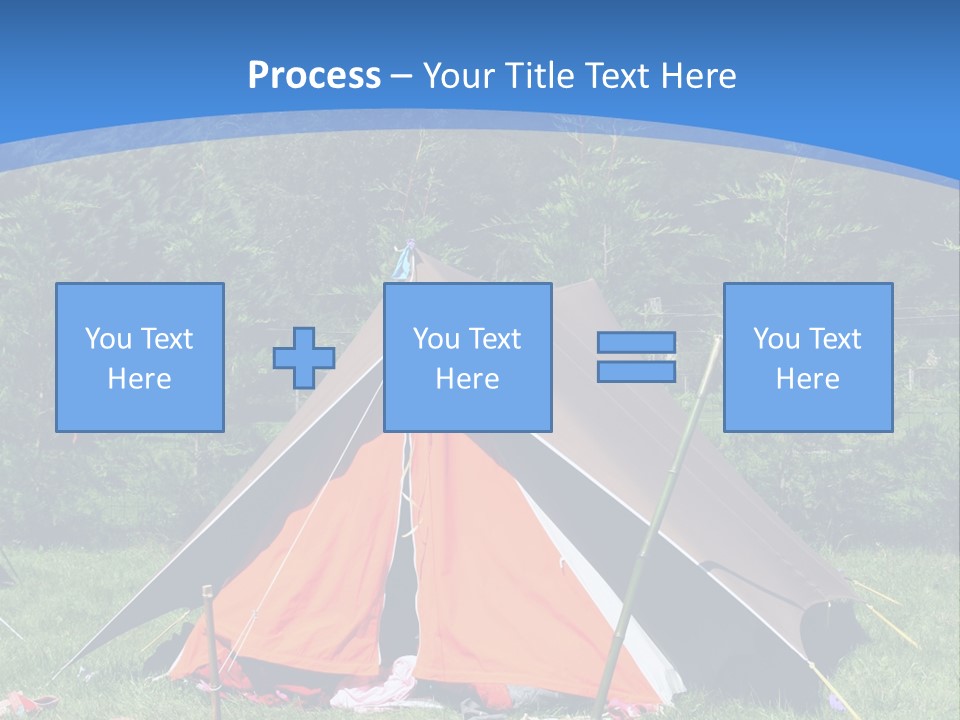 Camping In Summer PowerPoint Template