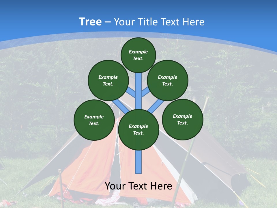Camping In Summer PowerPoint Template