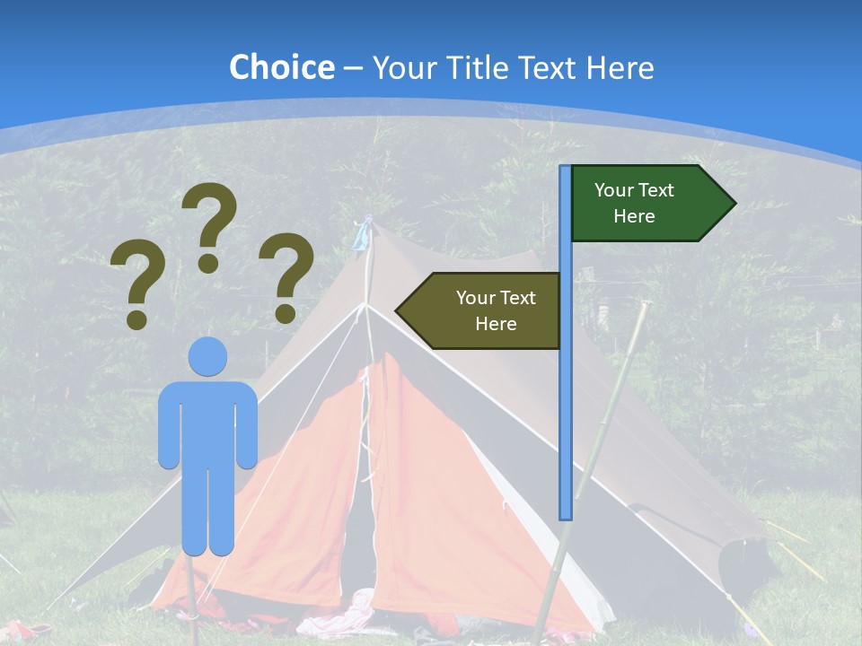 Camping In Summer PowerPoint Template