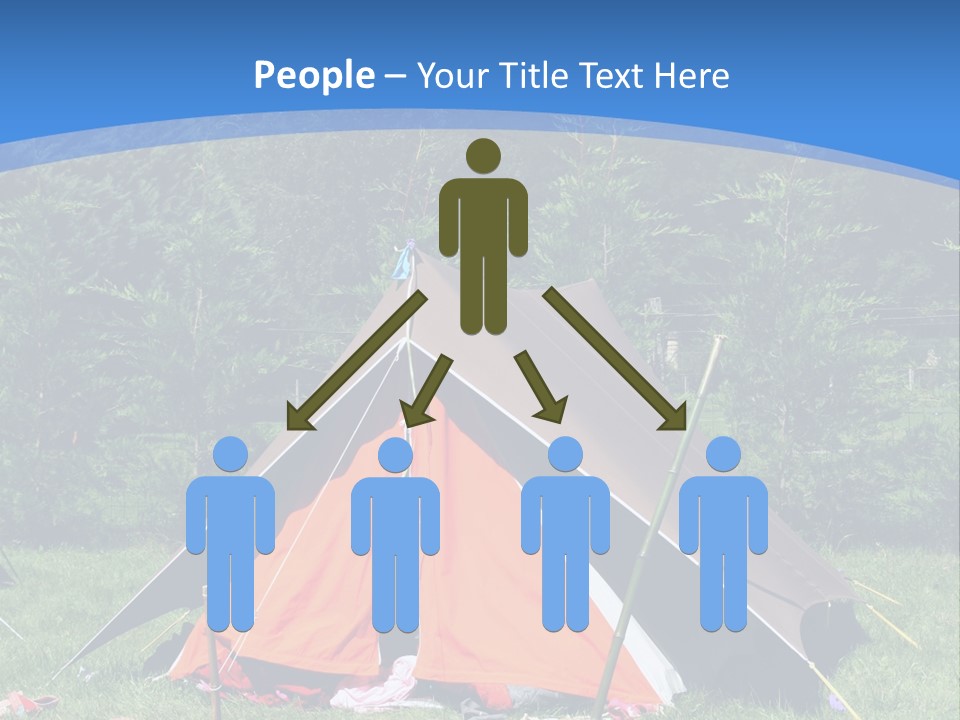 Camping In Summer PowerPoint Template