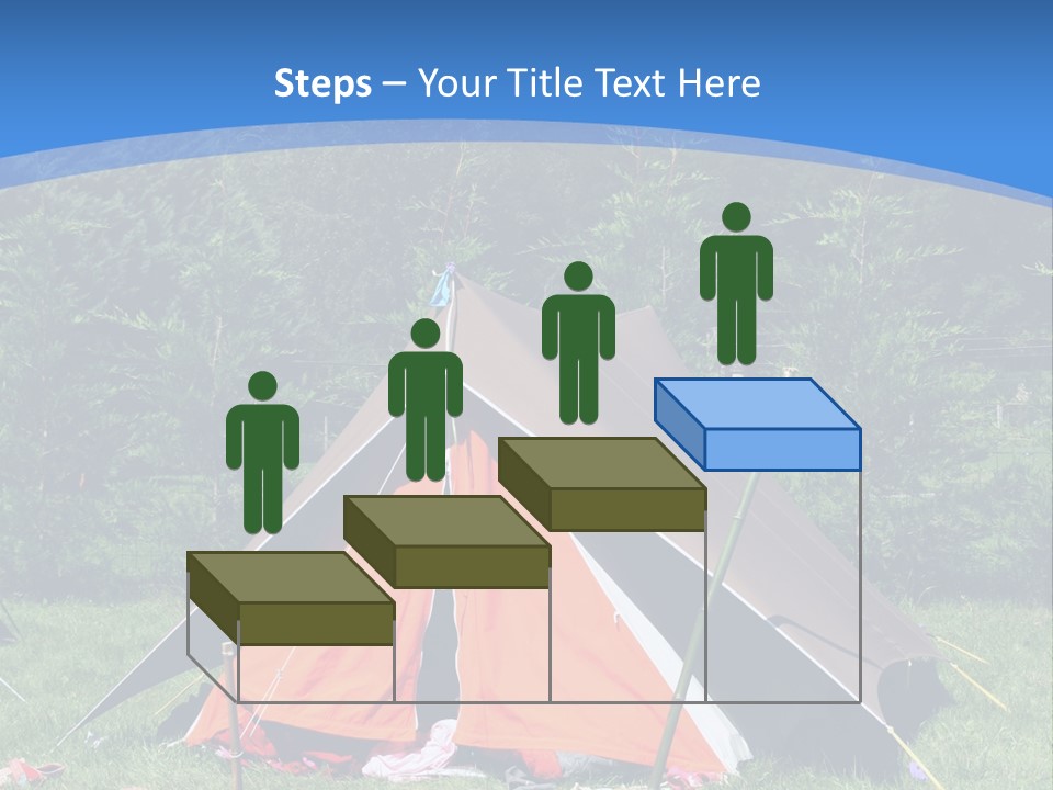 Camping In Summer PowerPoint Template