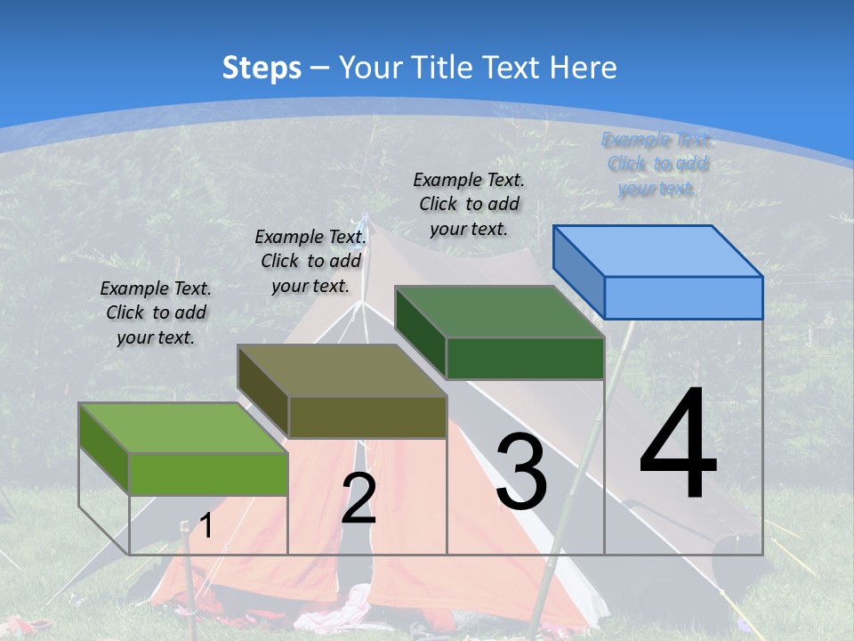 Camping In Summer PowerPoint Template