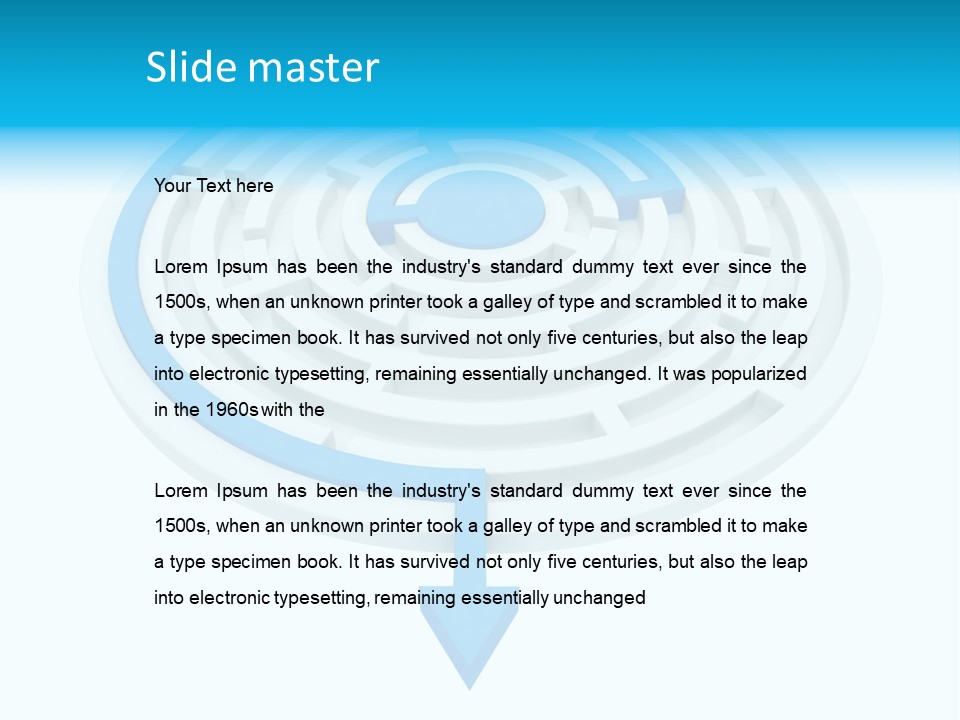 Solution (3D Rendered Illustration) PowerPoint Template