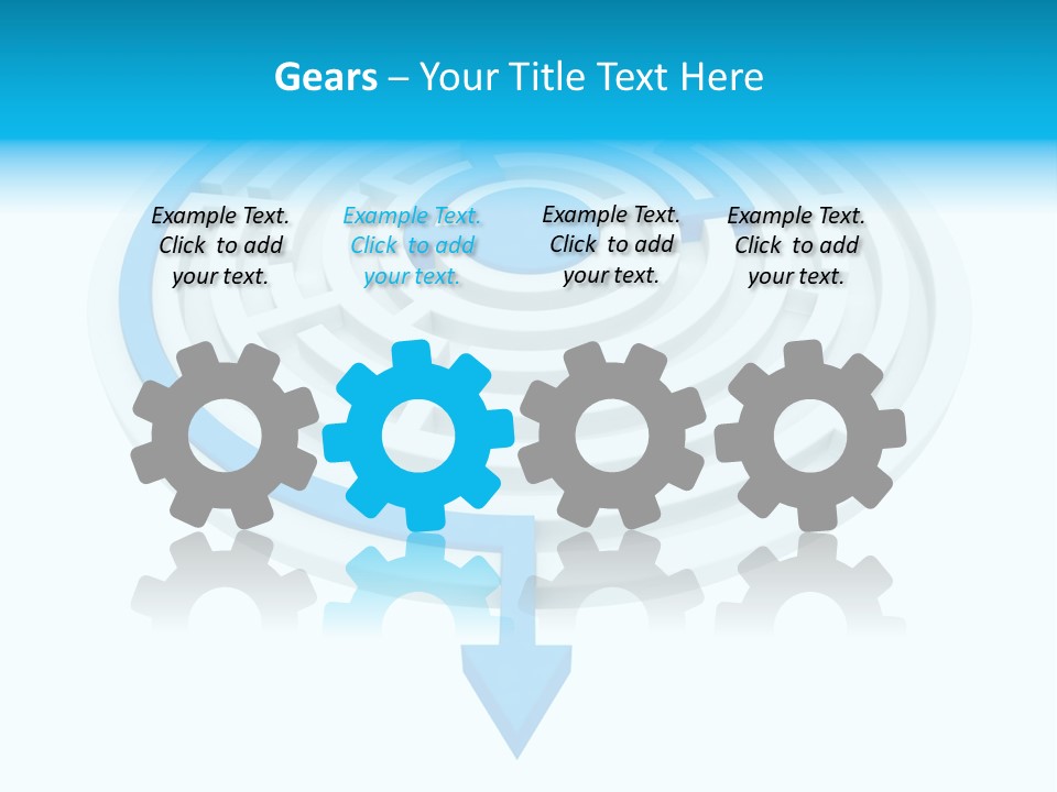 Solution (3D Rendered Illustration) PowerPoint Template