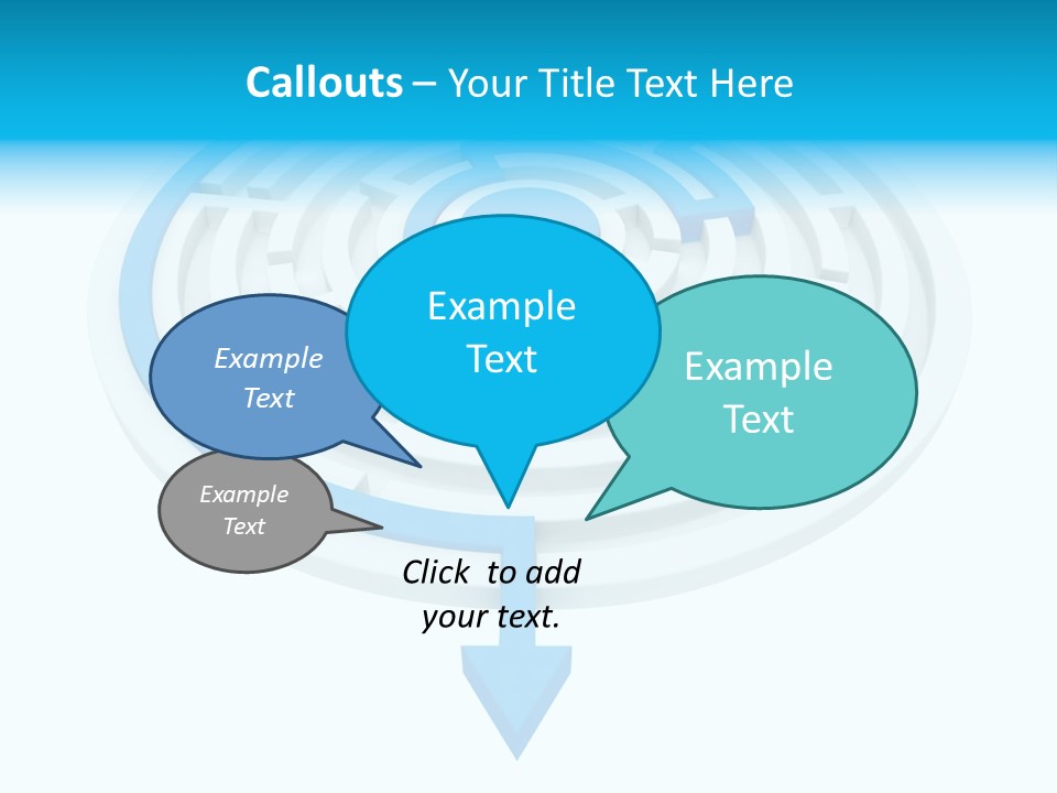 Solution (3D Rendered Illustration) PowerPoint Template