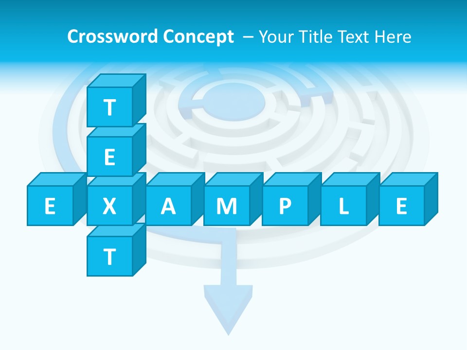 Solution (3D Rendered Illustration) PowerPoint Template